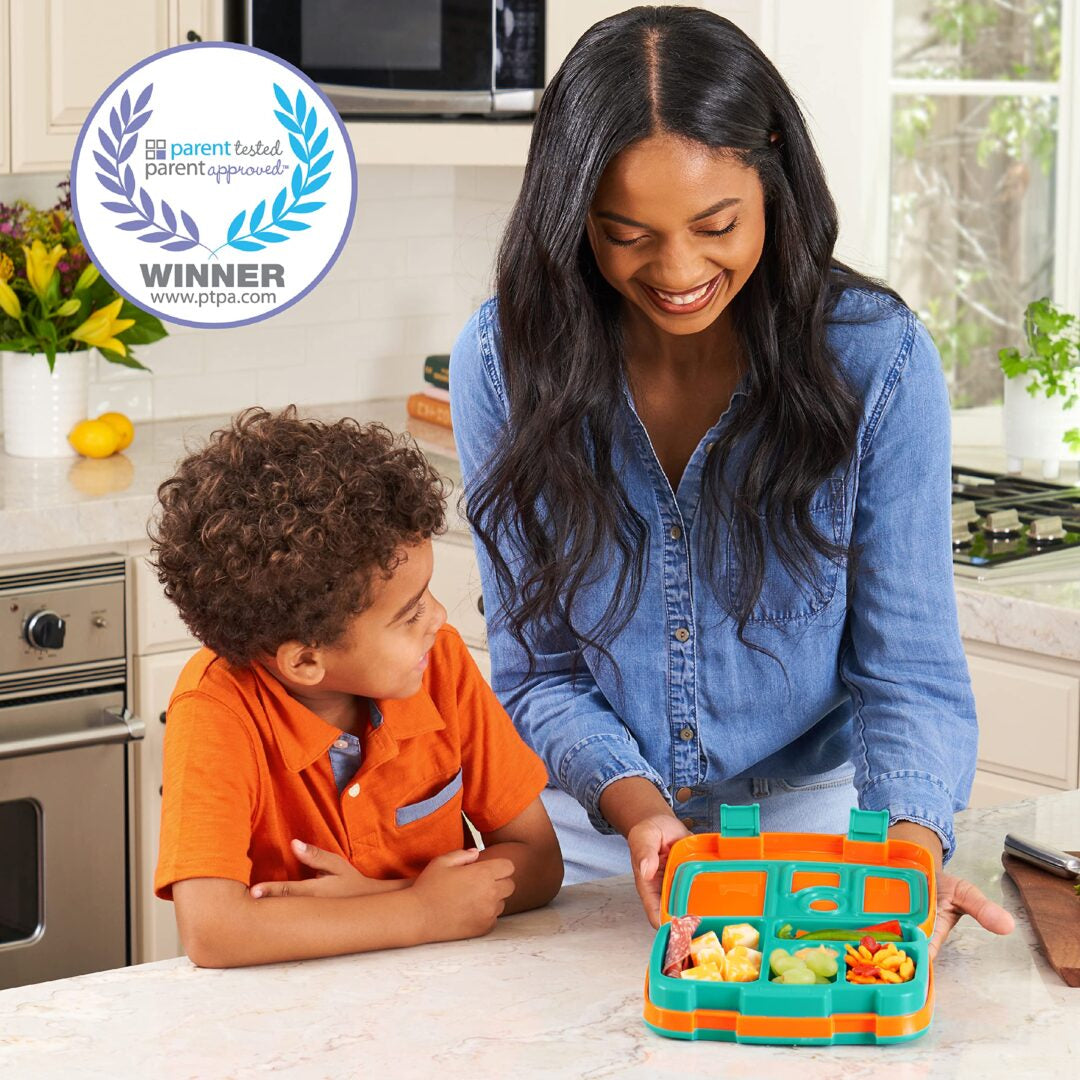 Bentgo Kids Brights Fiambrera infantil a prueba de fugas Naranja