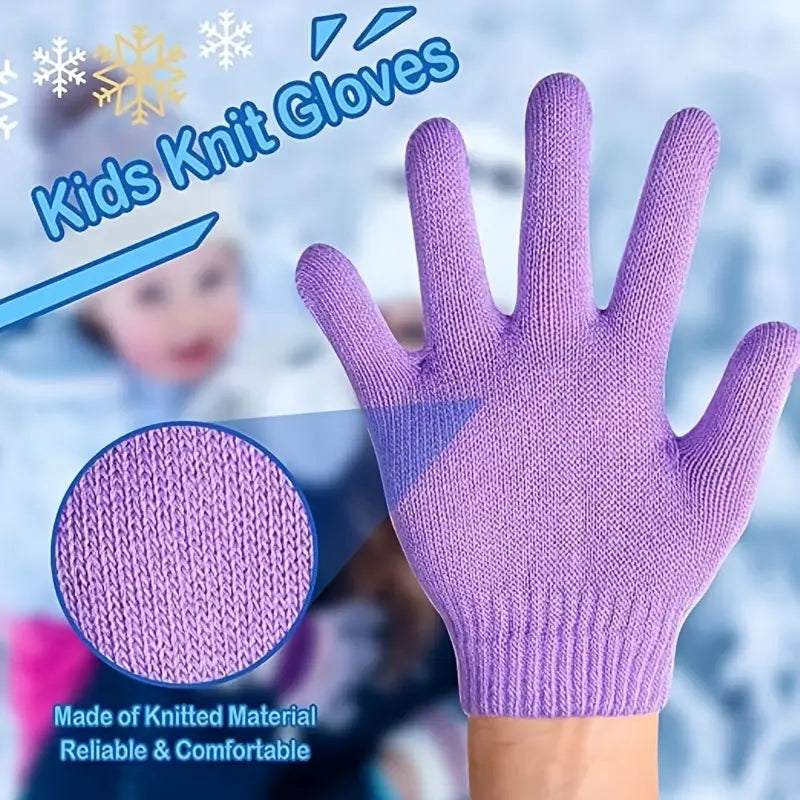 16 pares de guantes calentadores, 2-3 años