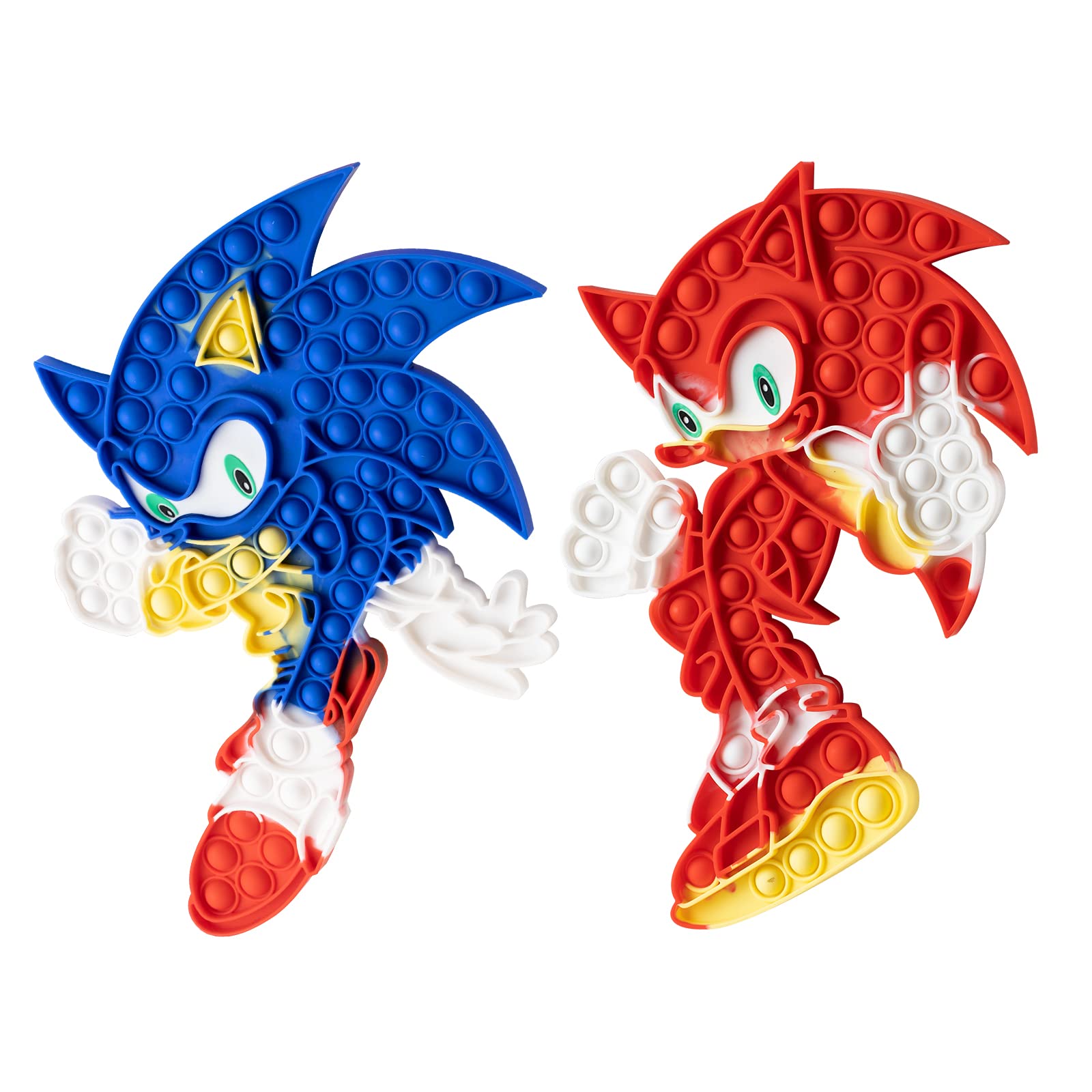 Sonic Pop Fidget Toy Paquete de juguetes de silicona para aliviar