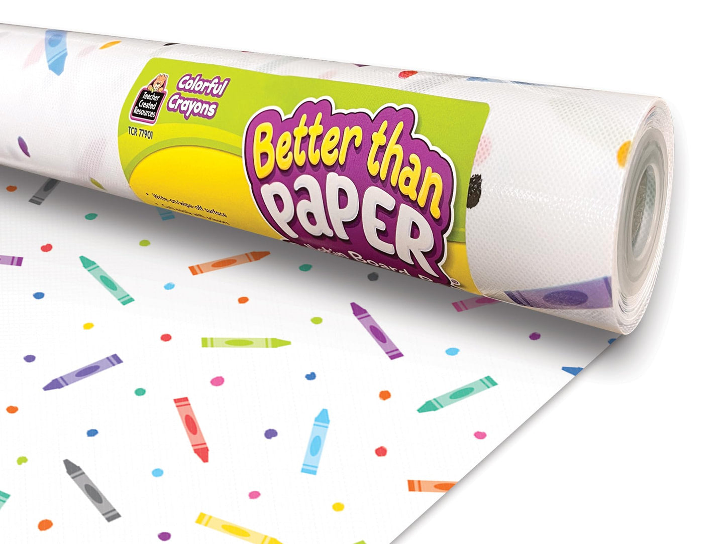 Teacher Created Resources Rollo de tablón de anuncios de colores Better Than Paper