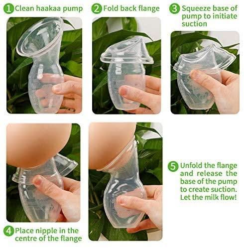Haakaa - Bomba de pecho manual (4oz)