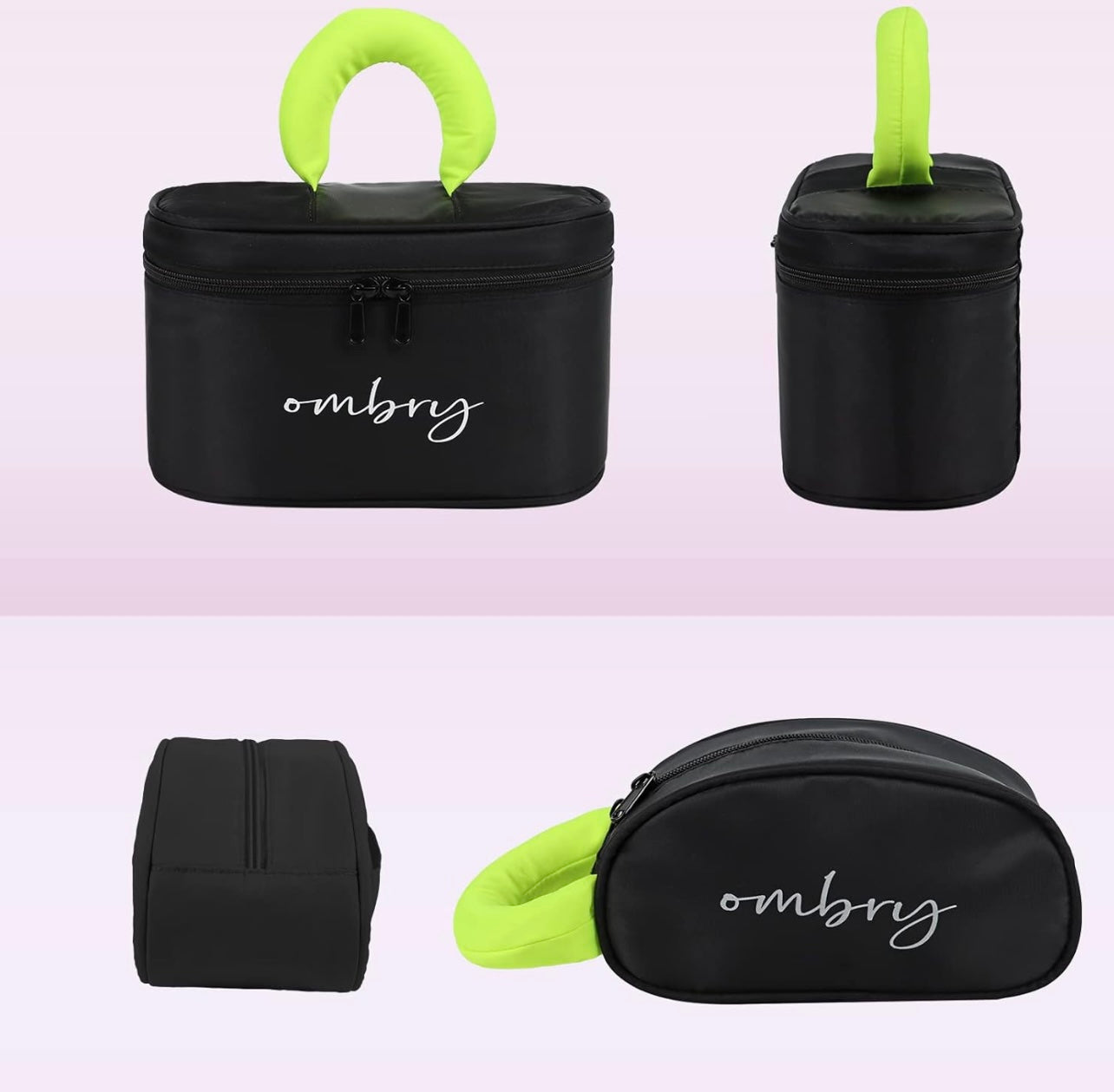 OMBRY Bolsa de cosméticos Juego de bolsas de maquillaje