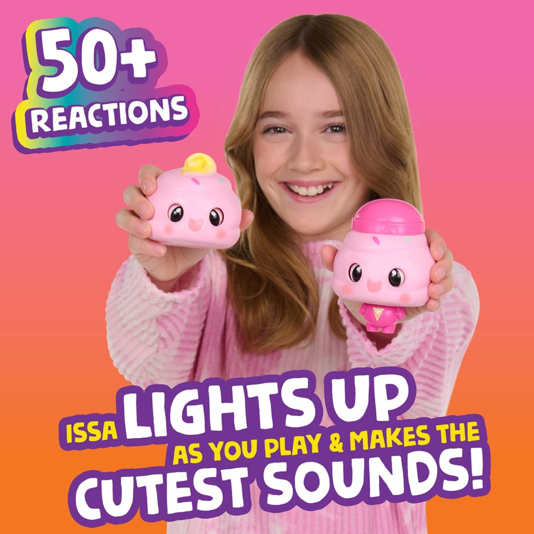 My Squishy Little Ice Cream - Muñeca interactiva coleccionable con accesorios