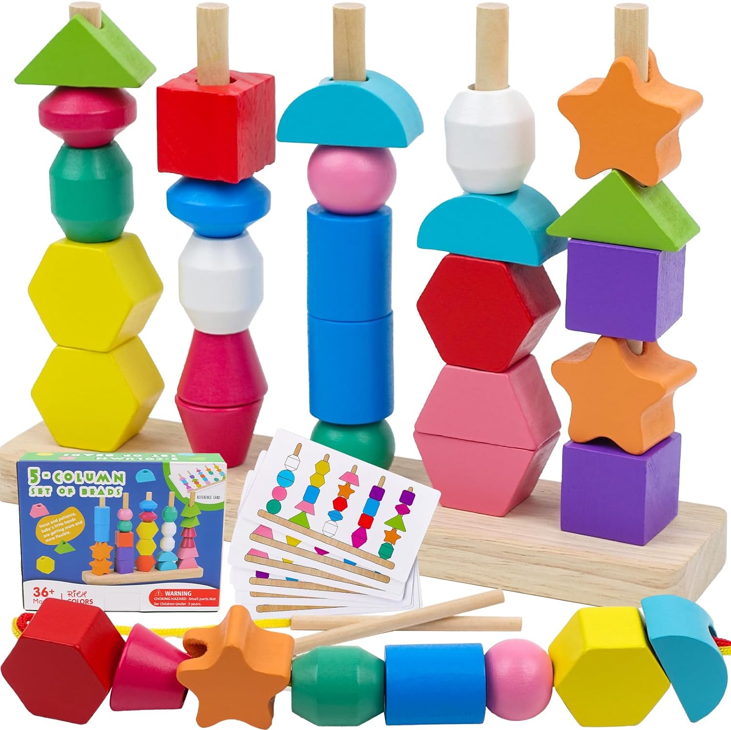 Juego de cuentas montessori hot sale