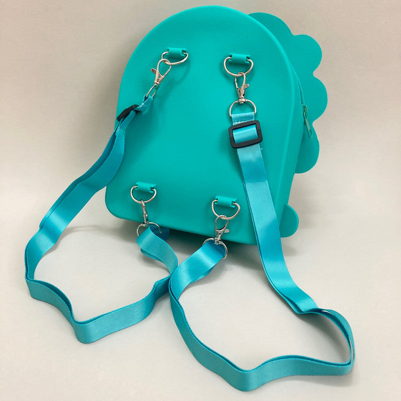 Bolso de dinosaurio popit verde