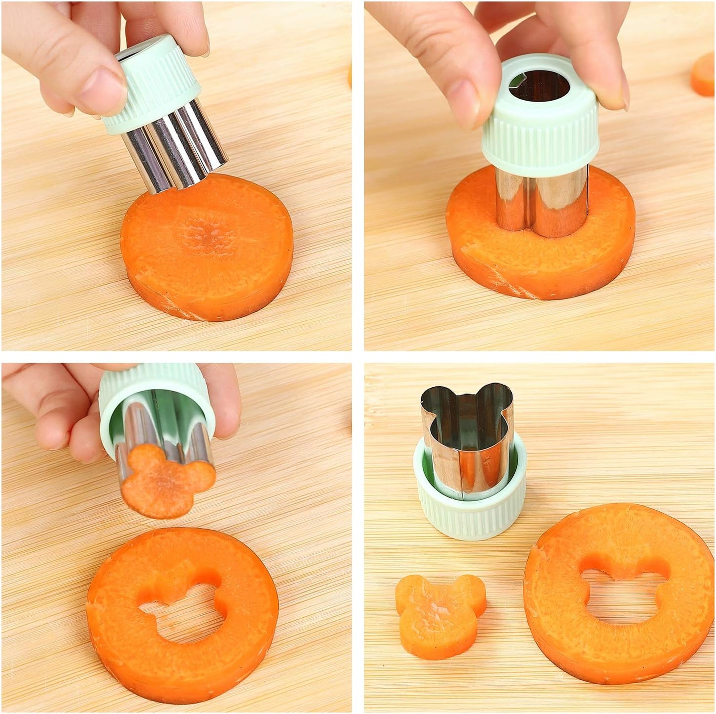 Set de mini-cortadores, 18 uds