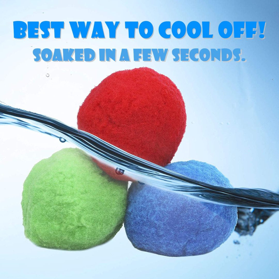 KUANGO 60 bolas de agua de algodón