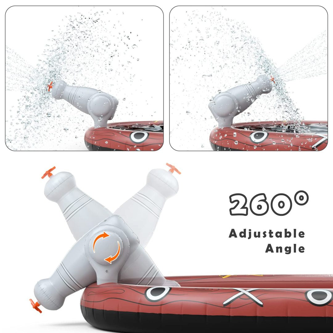 Jasonwell Aspersor inflable para piscina para niños