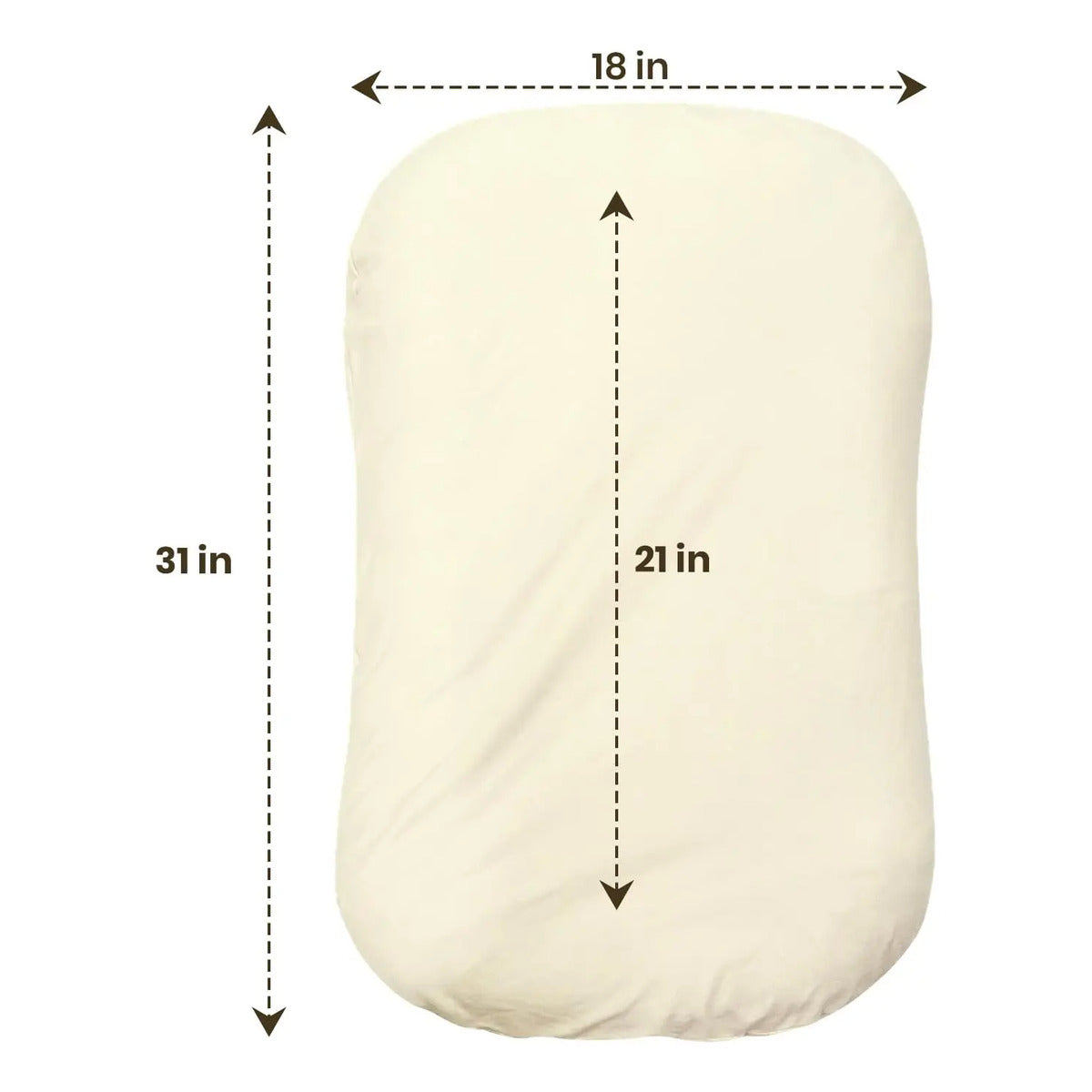 Nido para bebé Aila+Aiden, modelo Snuggle, de algodón orgánico