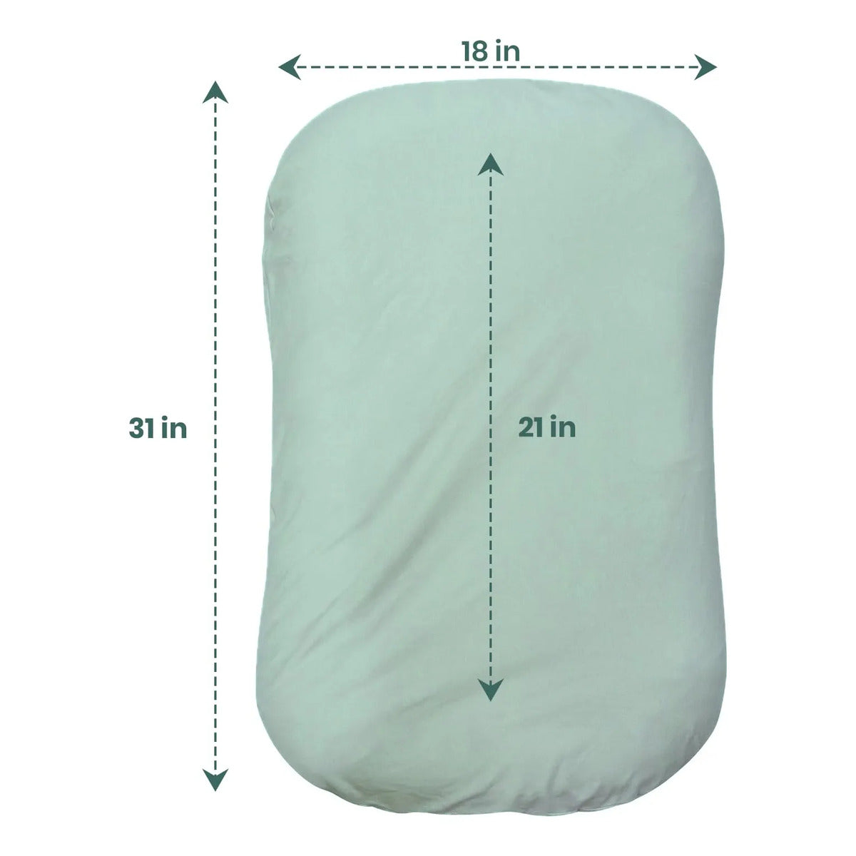Nido para bebé Aila+Aiden, modelo Snuggle, de algodón orgánico