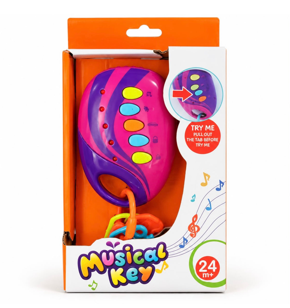 Llave musical para bebés