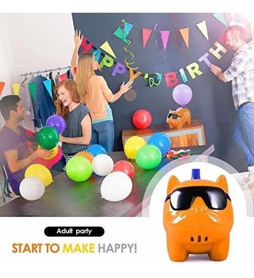 Inflador de globos perro
