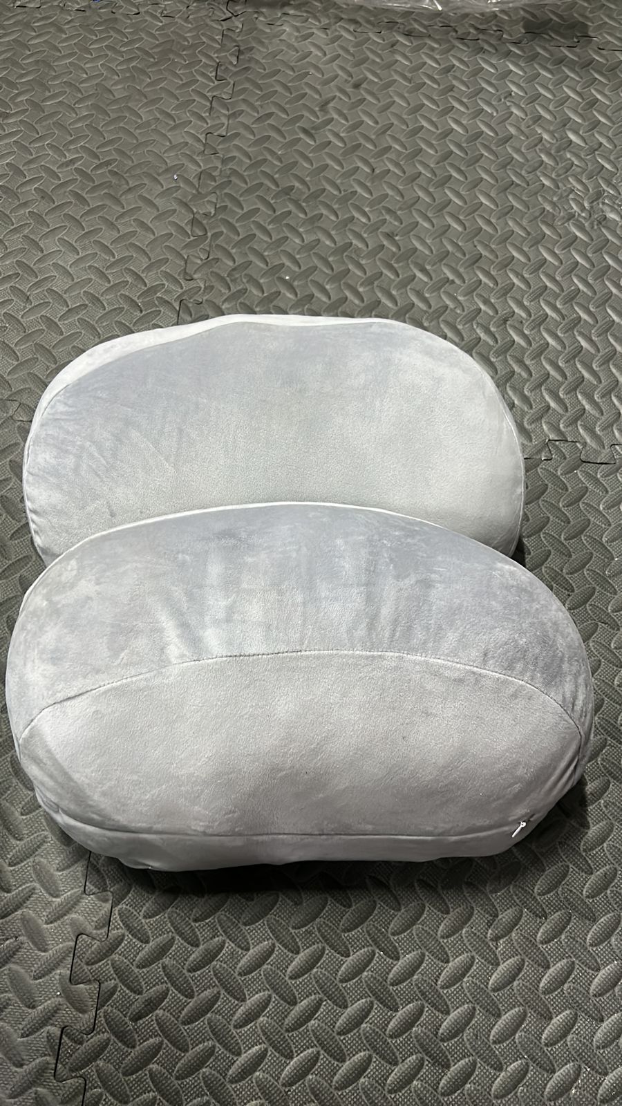 SIMINZICH- Almohada de Embarazo en Forma de C para Dormir de Lado, Doble Cuña para Cuerpo
