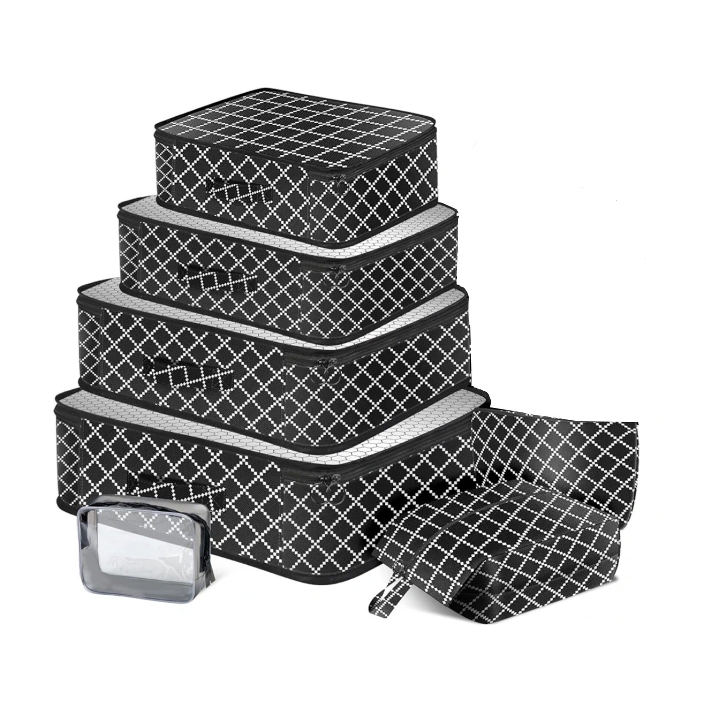 Set de 7 cubos de embalaje