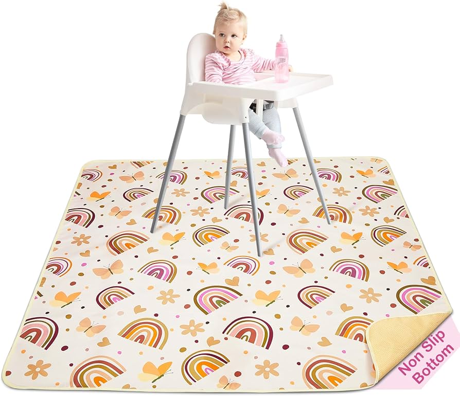 Tapete de Splat Mat para silla de bebé