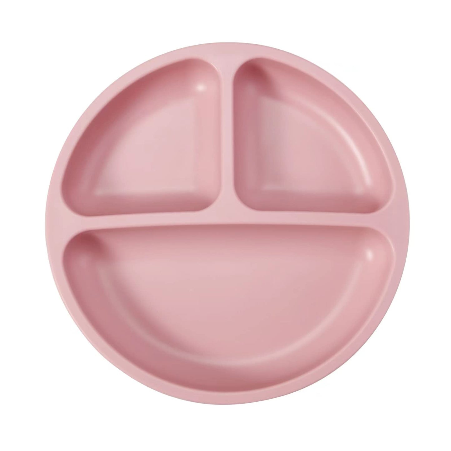 Paquete de 3 platos divididos de silicona