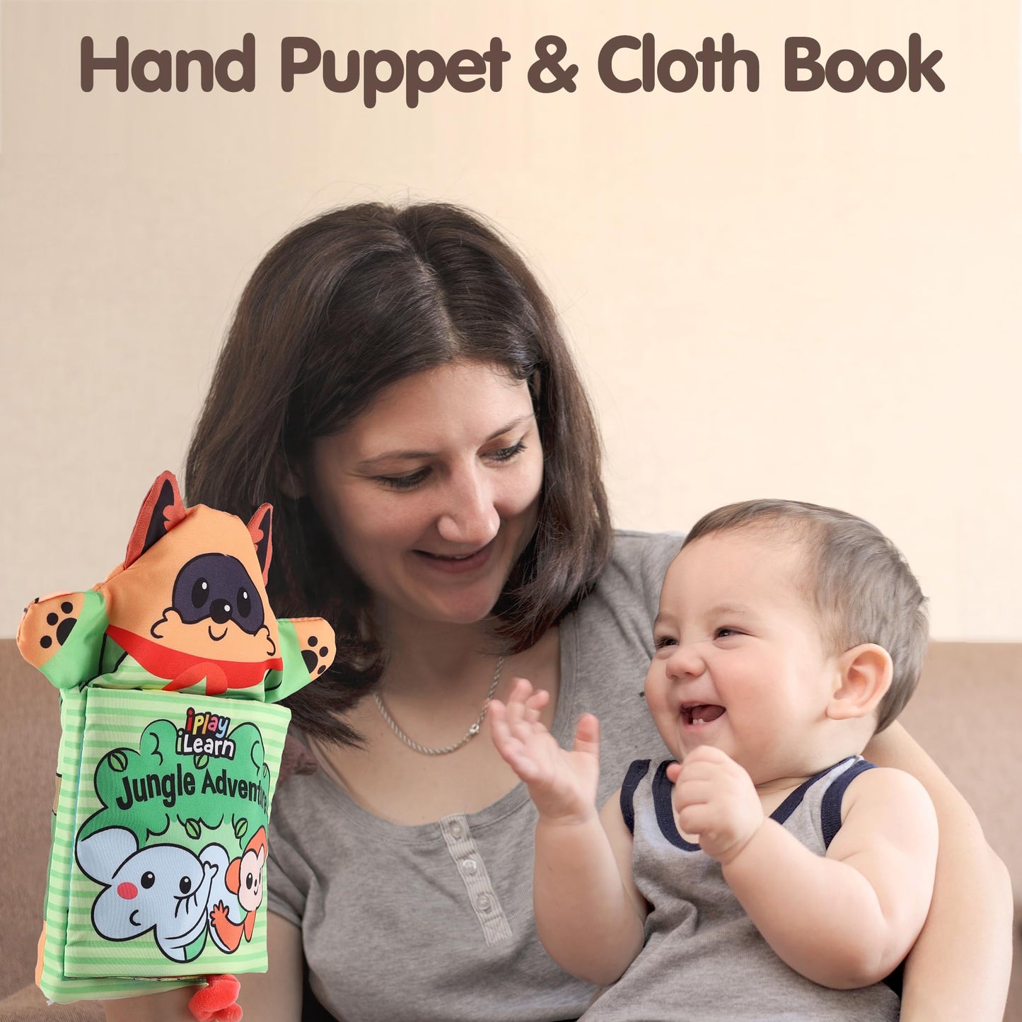 iPlay, iLearn Libros de tela para bebés de 6 a 12 meses