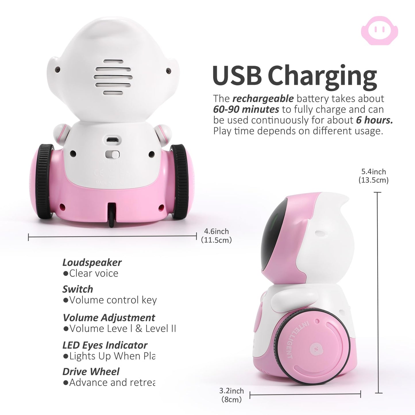 GILOBABY Juguetes robot