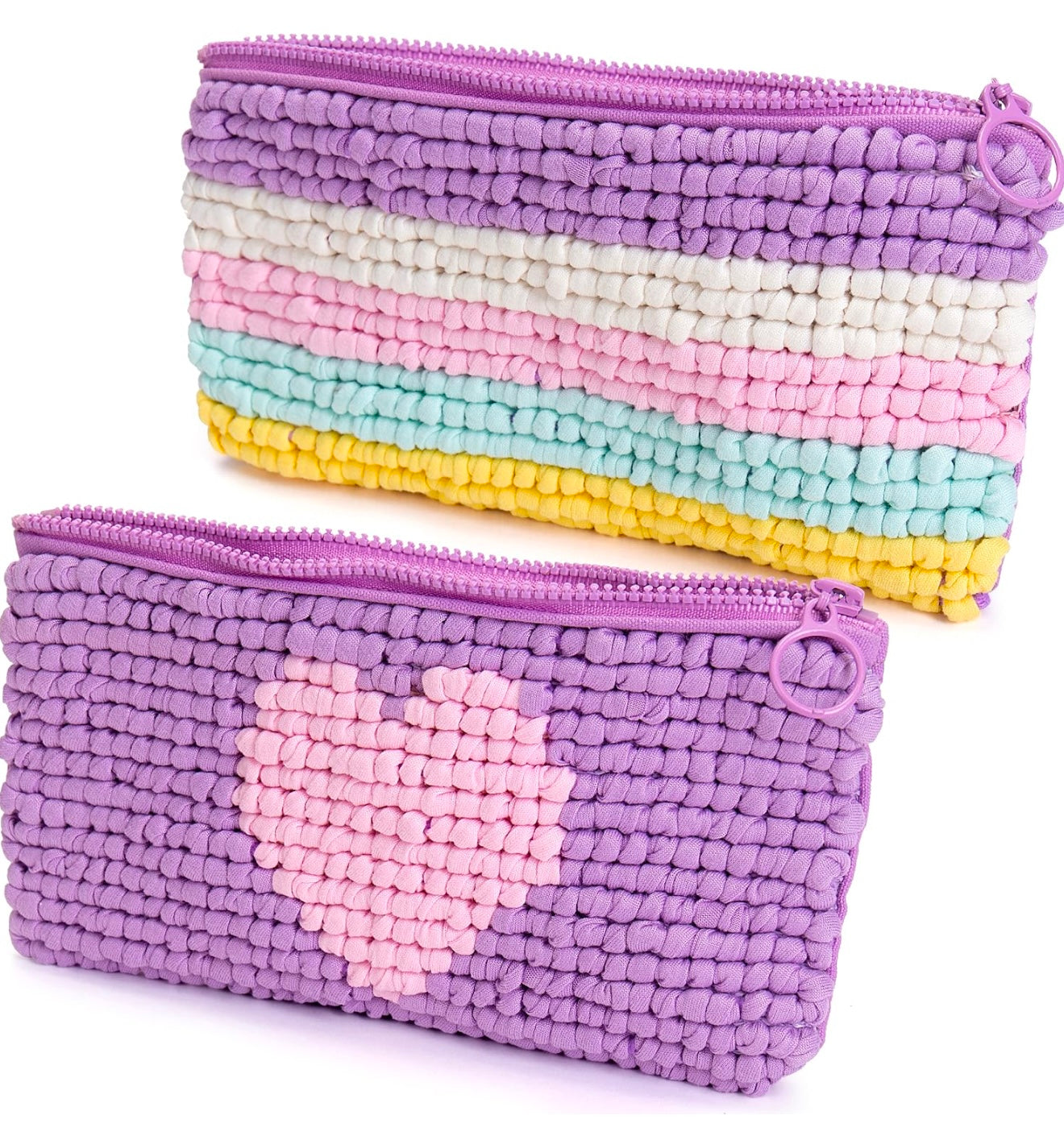 2 uds. De estuche para lápices con gancho para taquilla