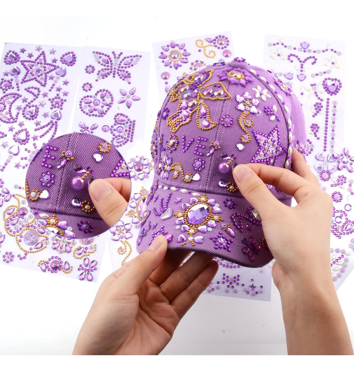 Kit De Manualidades Para Decorar Perfectamente Una Gorra