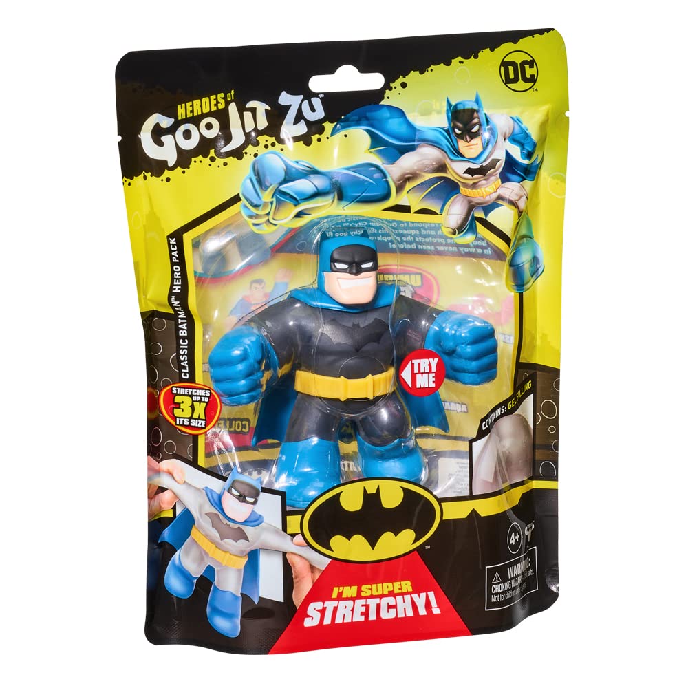Bandai Goo JIT Zu Batman Classic Blue DC Heroes Action Figure