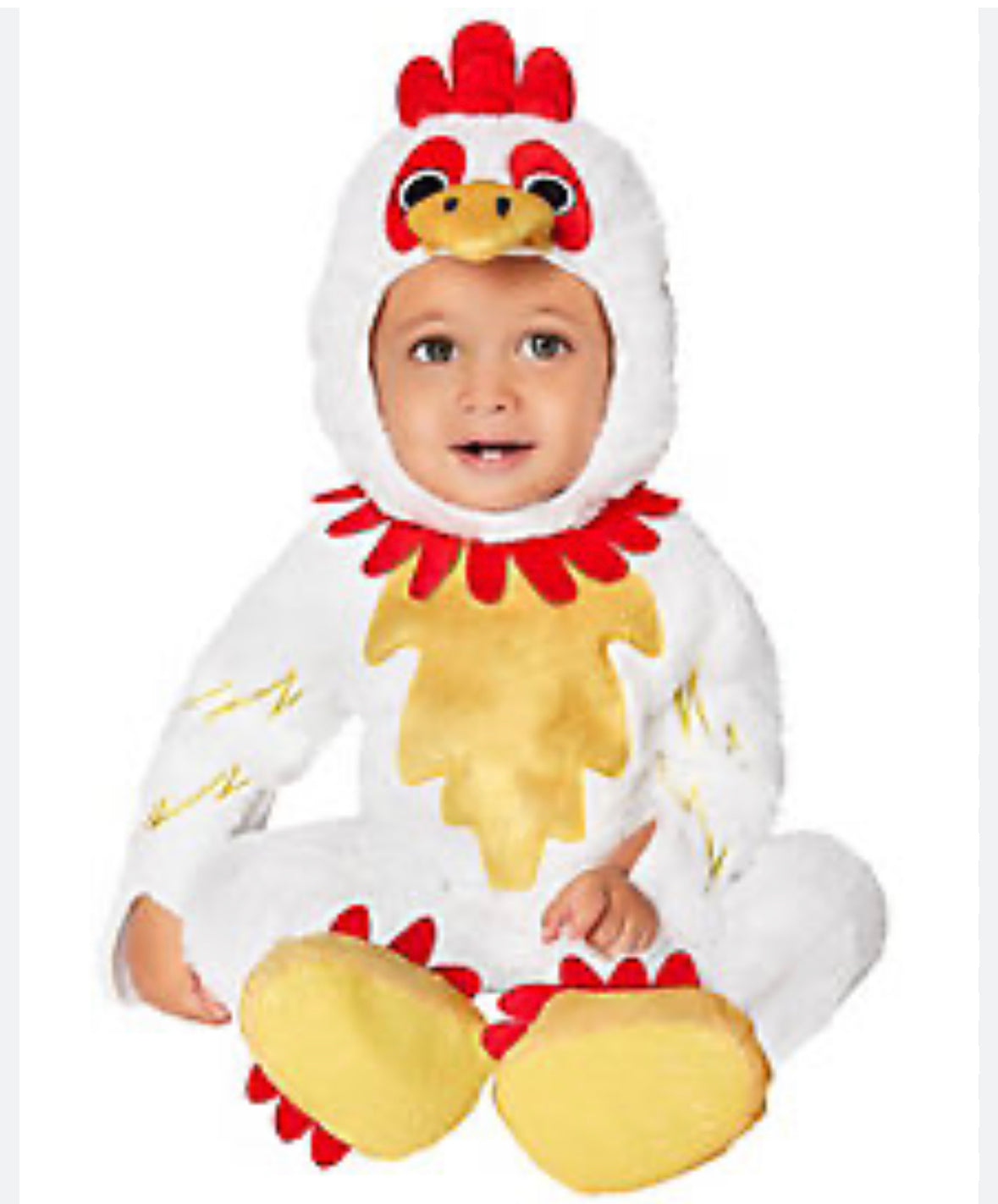 Disfraz Gallina, 0-6 meses