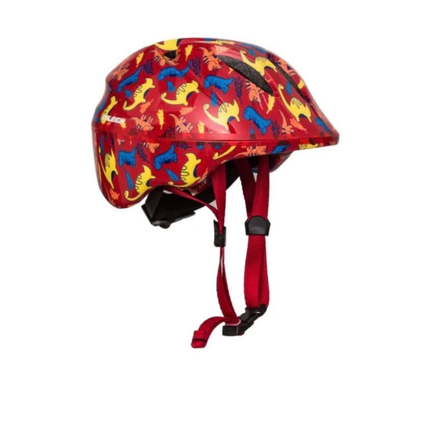 Wanderer - Casco de bicicleta infantil - Dinosaurio