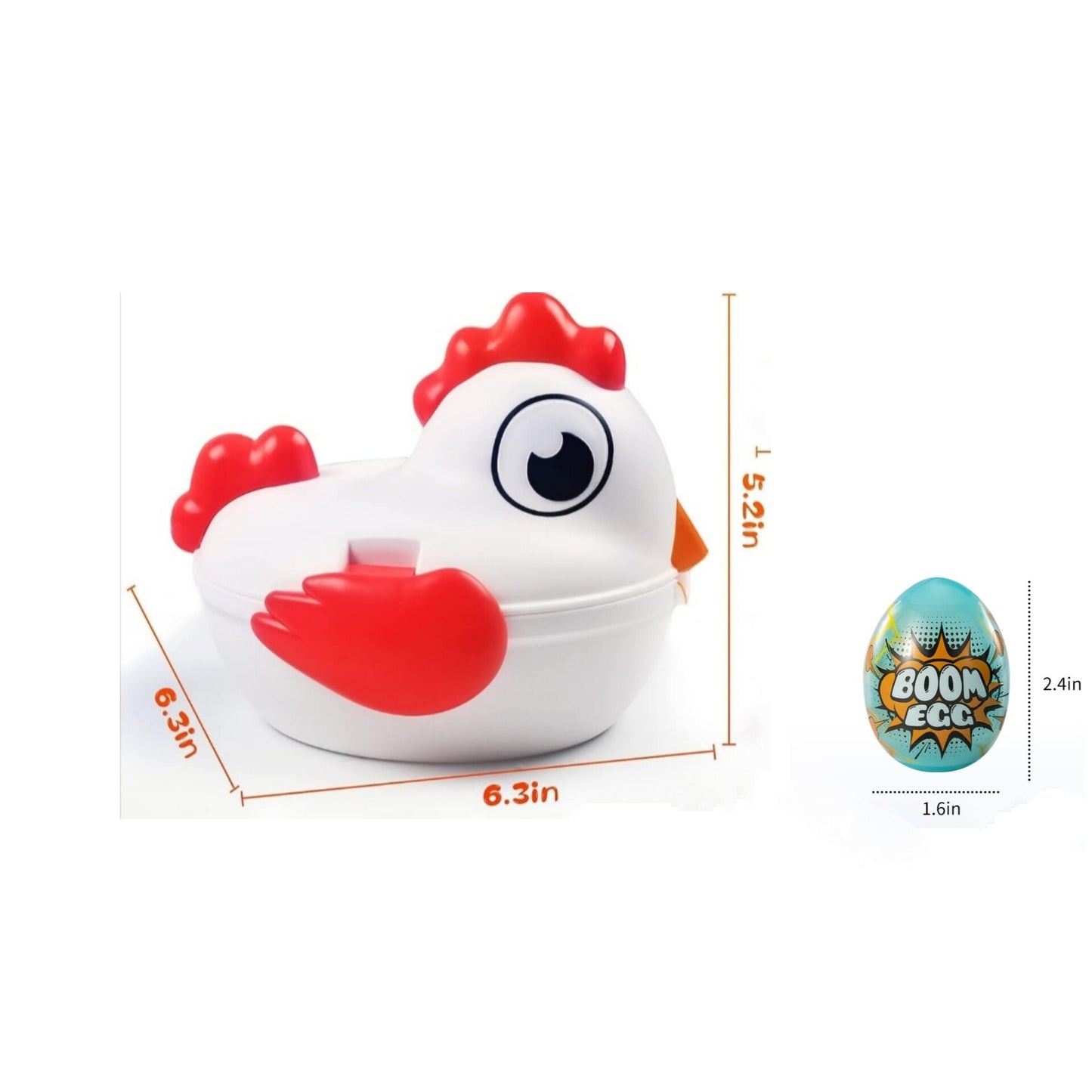 Dolowee- Gallina de Pascua con huevos luminosos