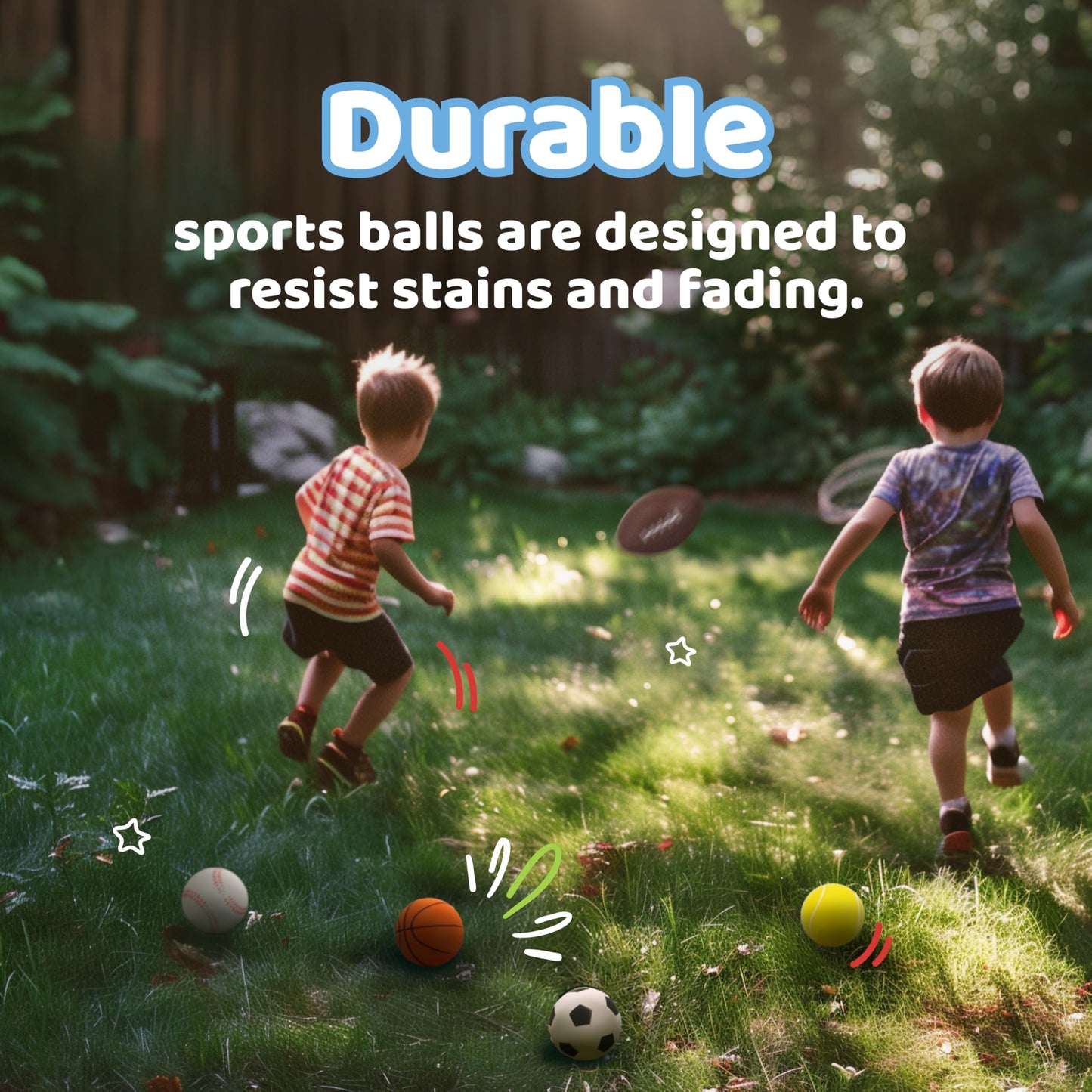 5 pelotas deportivas de espuma suave para niños (8,9 cm)