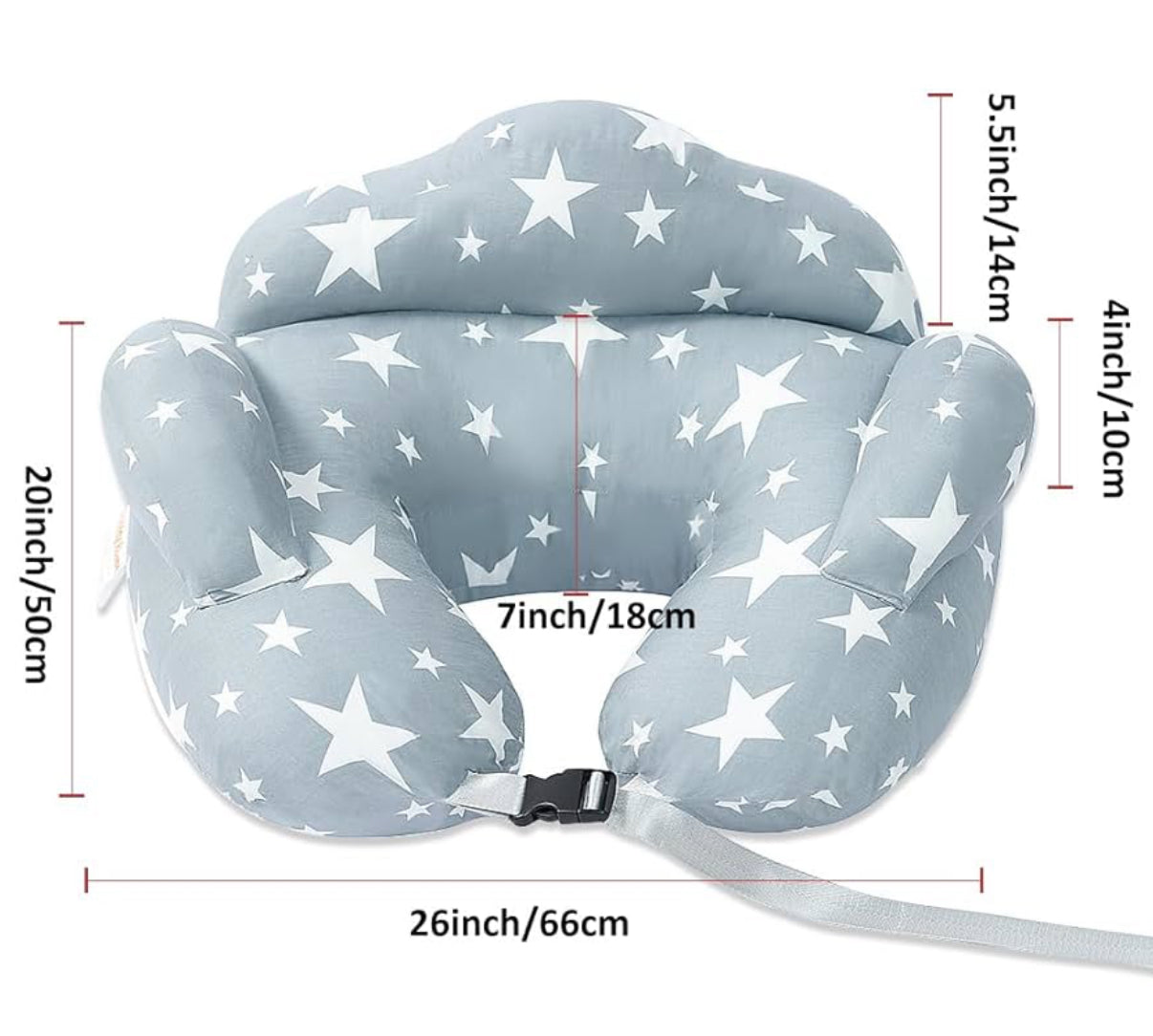 Chilling Home Almohada de lactancia ajustable