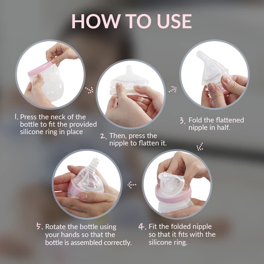 Mamachi Biberón 100% Silicona