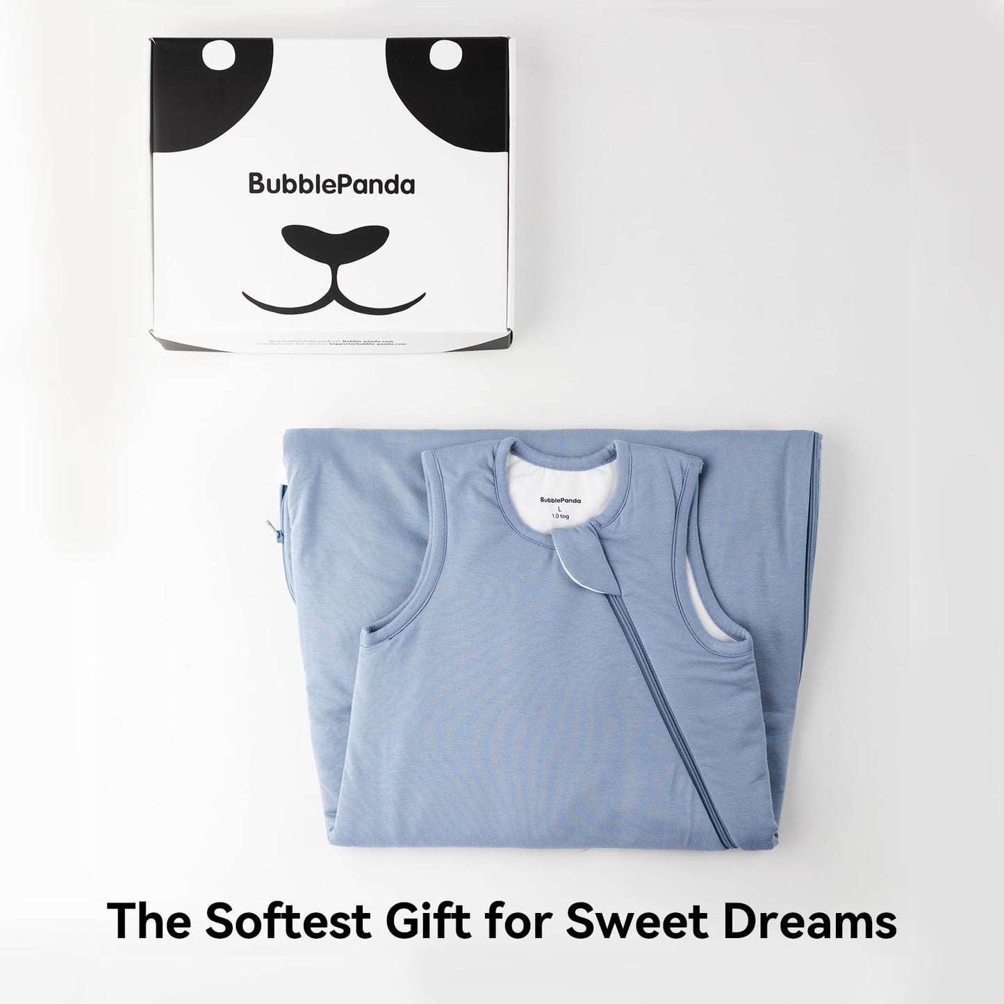 BubblePanda Saco de dormir de Bambú de 18-24 Meses, 0.5tog