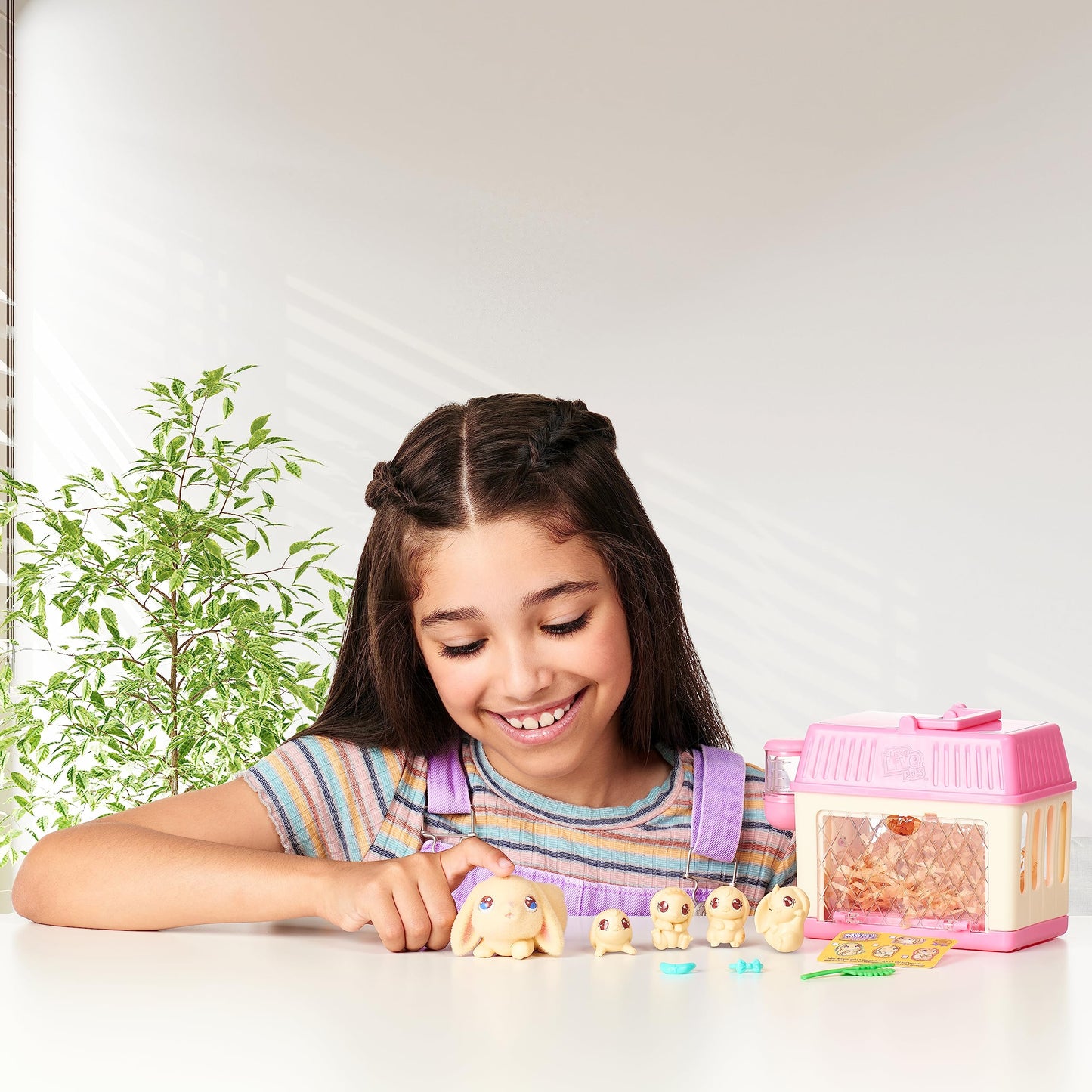 Little Live Pets Paquete de juego de conejito bebé