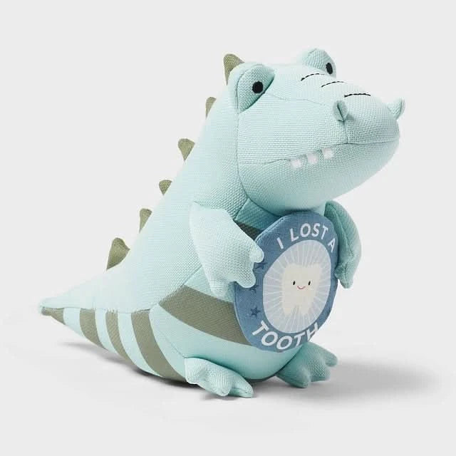 Dinosaurio caída de dientes