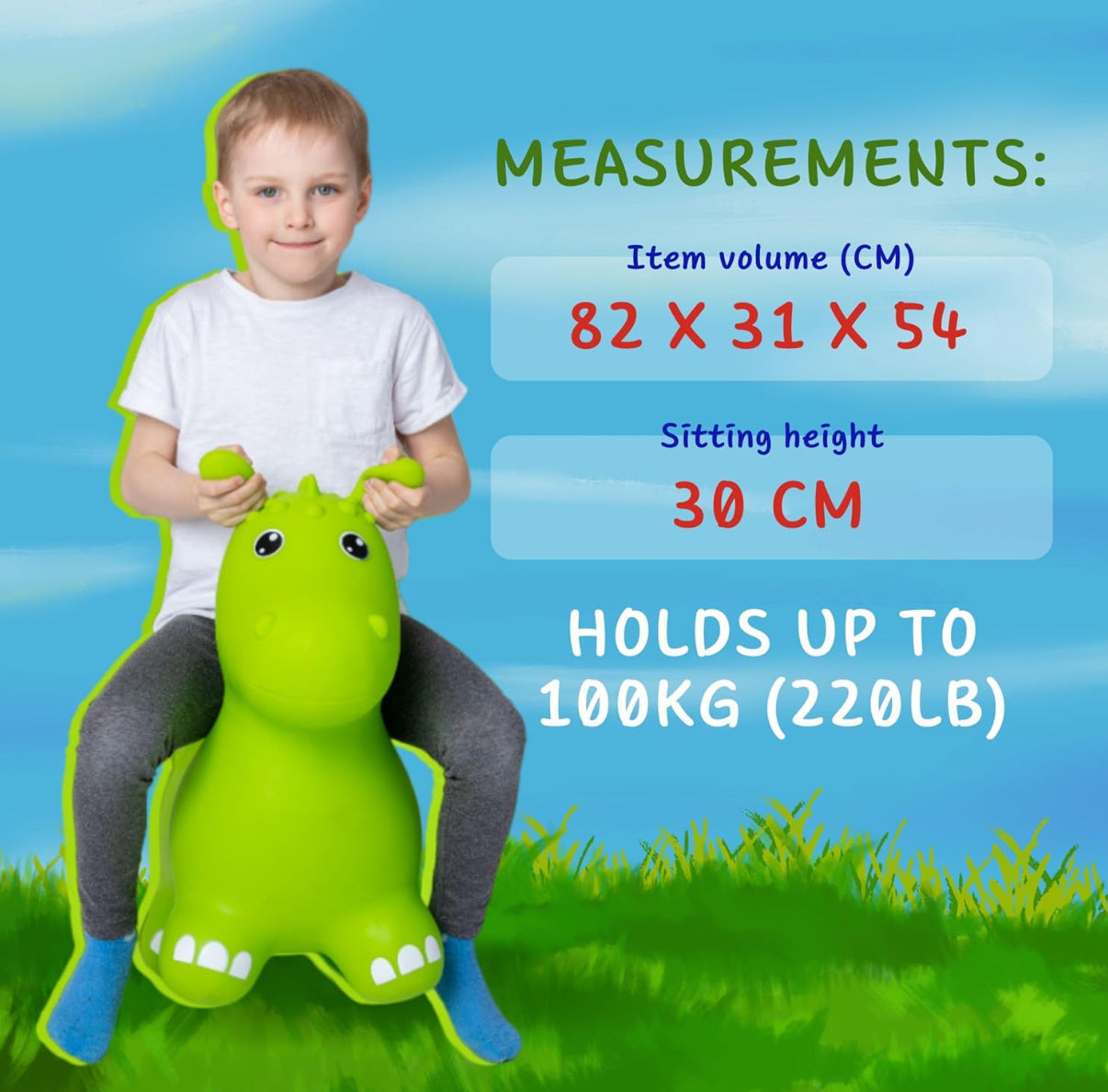 Juguete inflable para niños, dragón