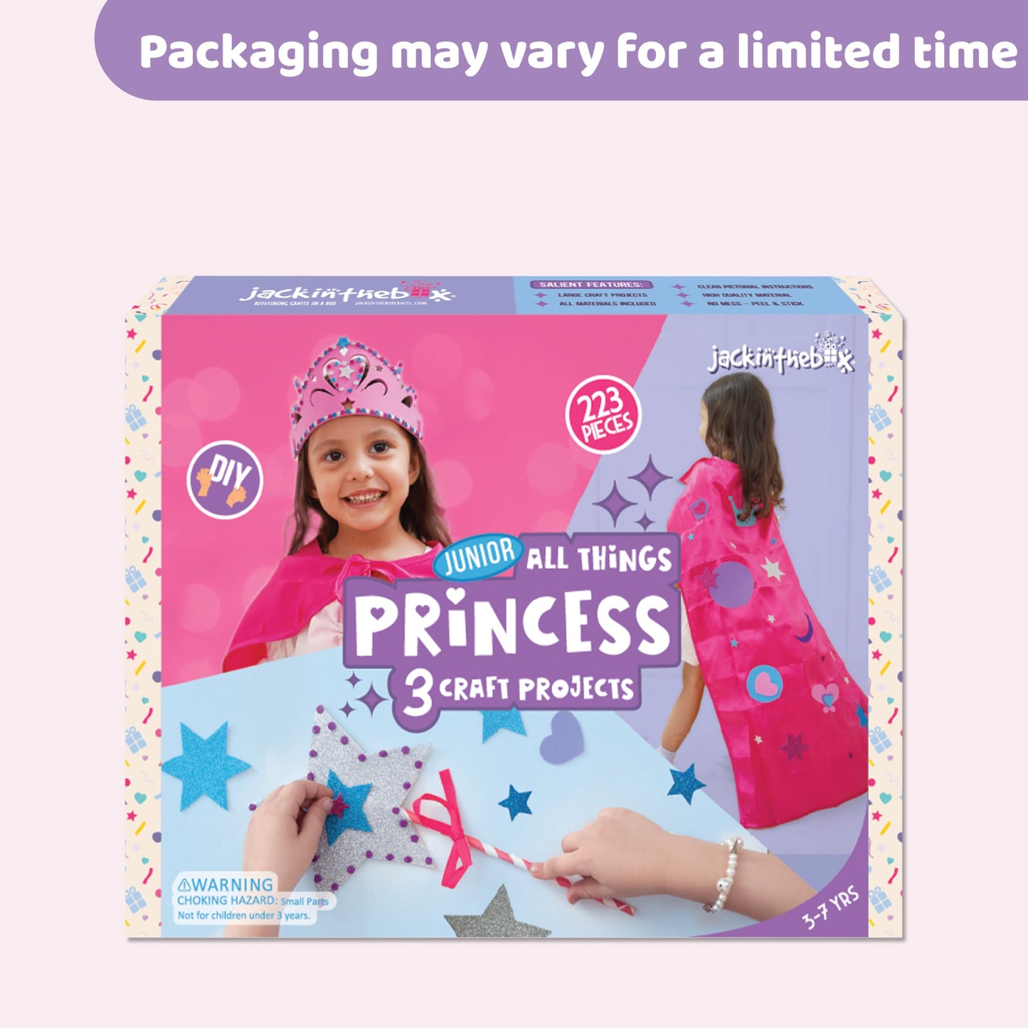 Manualidades con temática de princesas de Jack-in-the-Box
