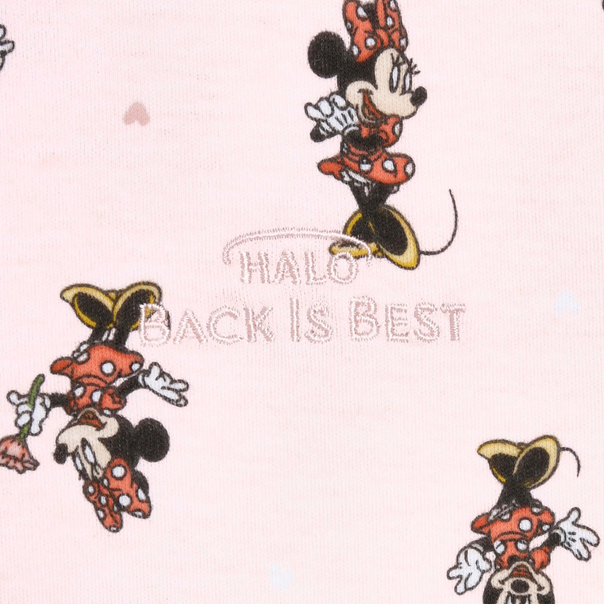 HALO Disney Baby Saco de dormir 100% algodón, manta ajustable de 3 vías, TOG 1.5, Minnie Fun, 0-3 meses