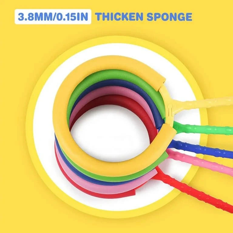 Mumba Tobillera Plegable para Niños Skip Ball Flash Jump