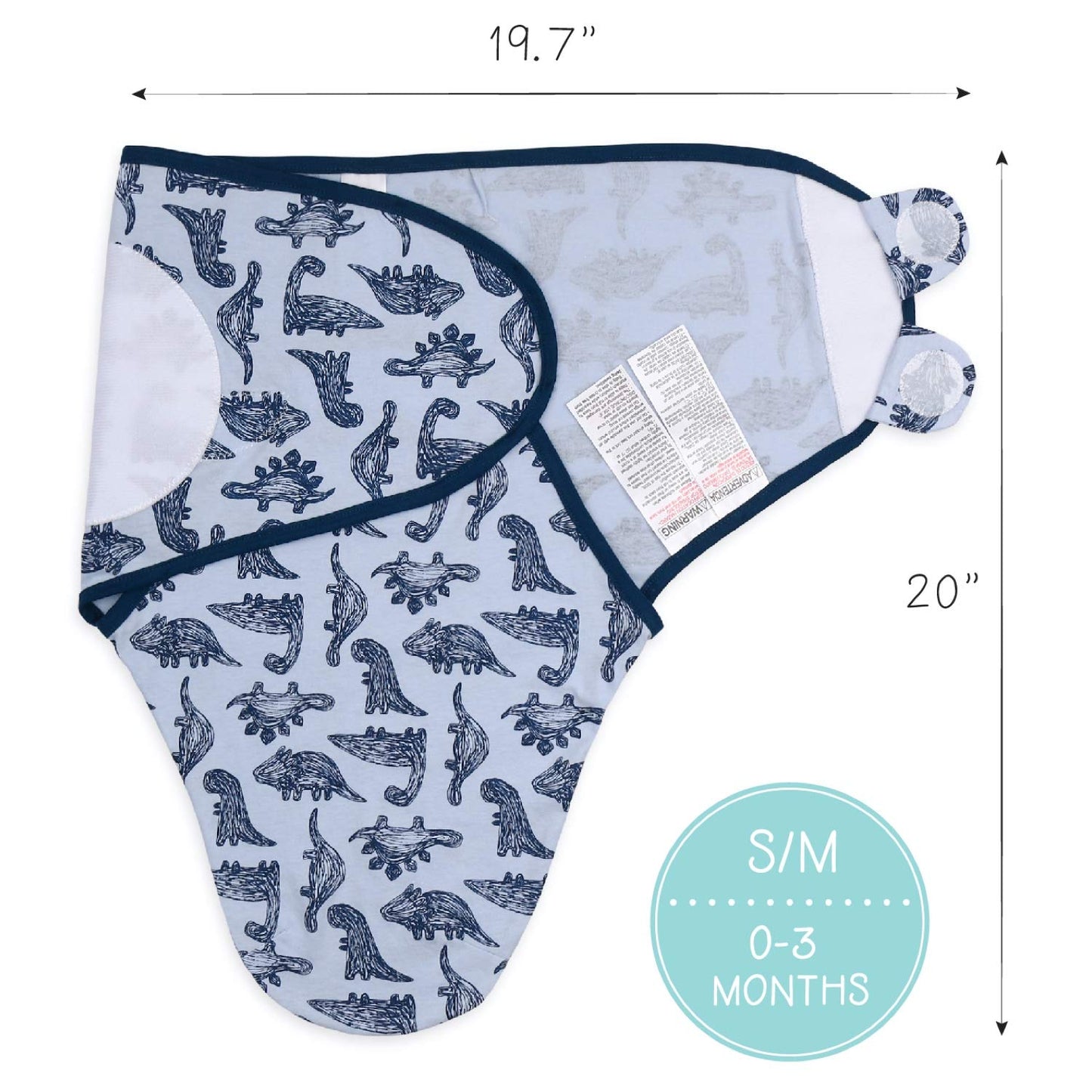 The Peanutshell Juego de 3 mantas para bebé, 3-6 meses