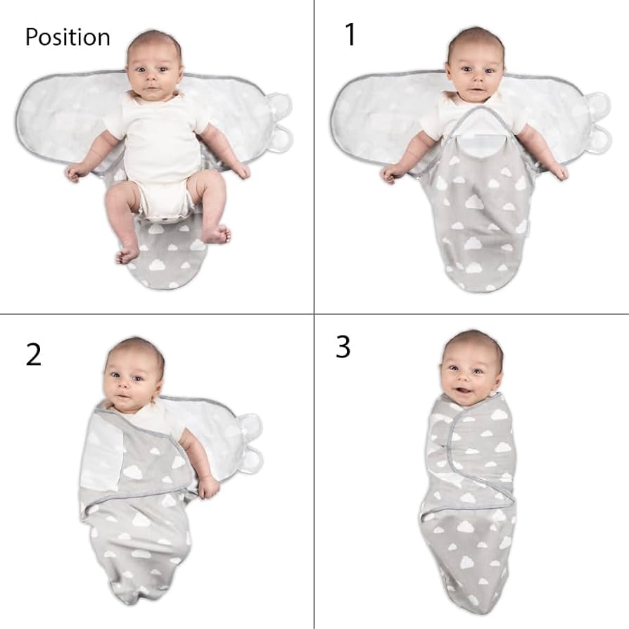 Swaddles Little Seeds, 0-3 meses