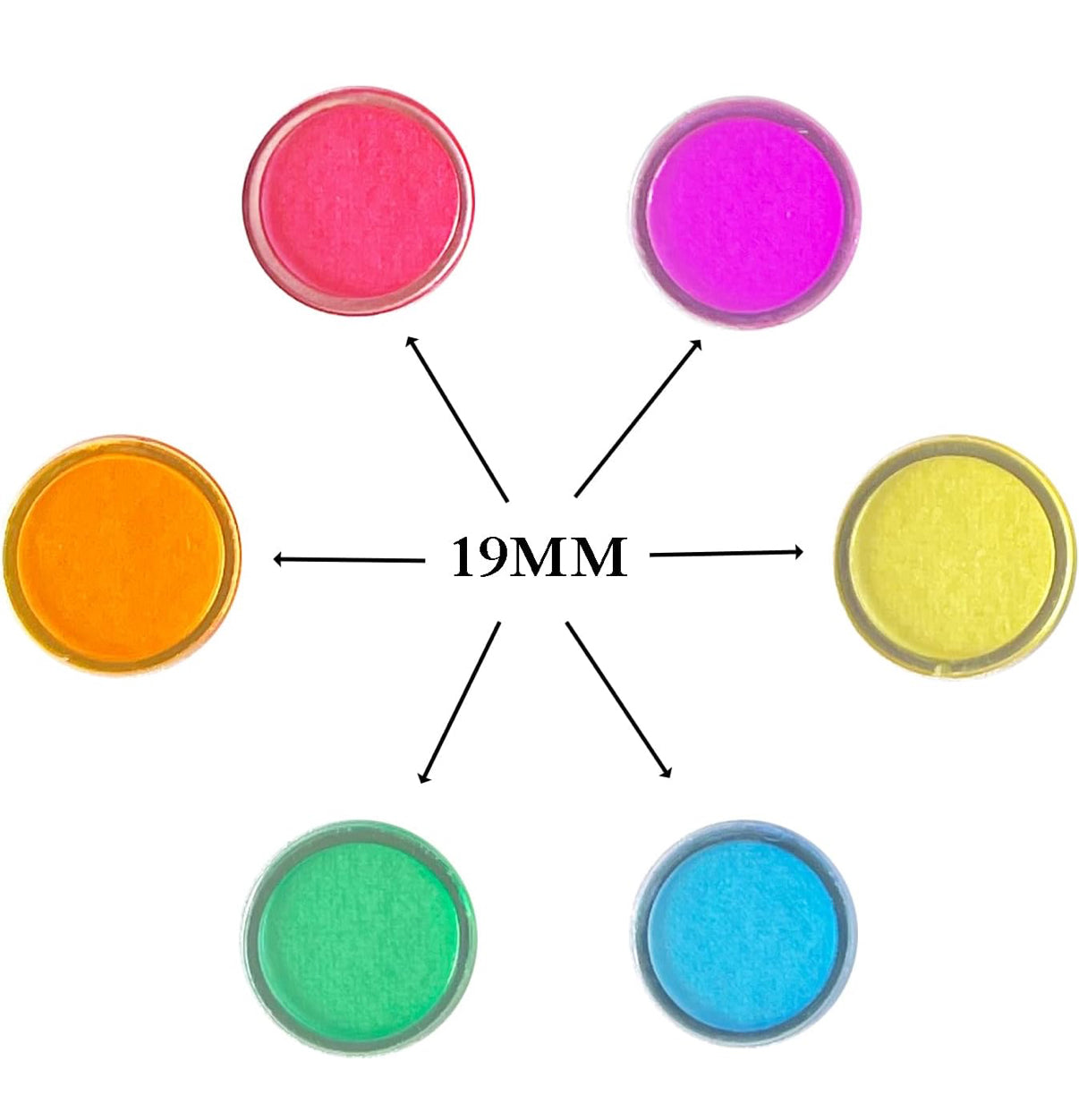 Contadores magnéticos de fichas, 50 piezas