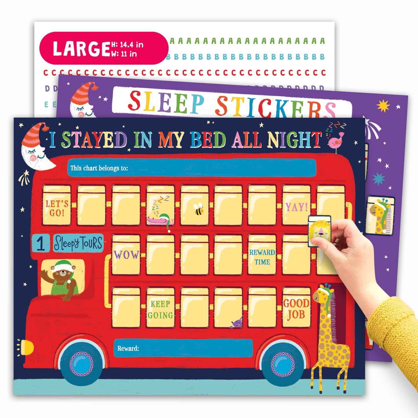 CENTRAL 23 Tabla de rutina para niños pequeños x 10 piezas