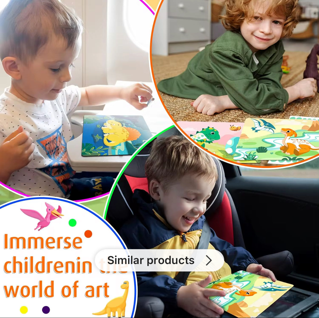 Dot It Sticker Art - Unicornios y princesas, diversión sin desorden