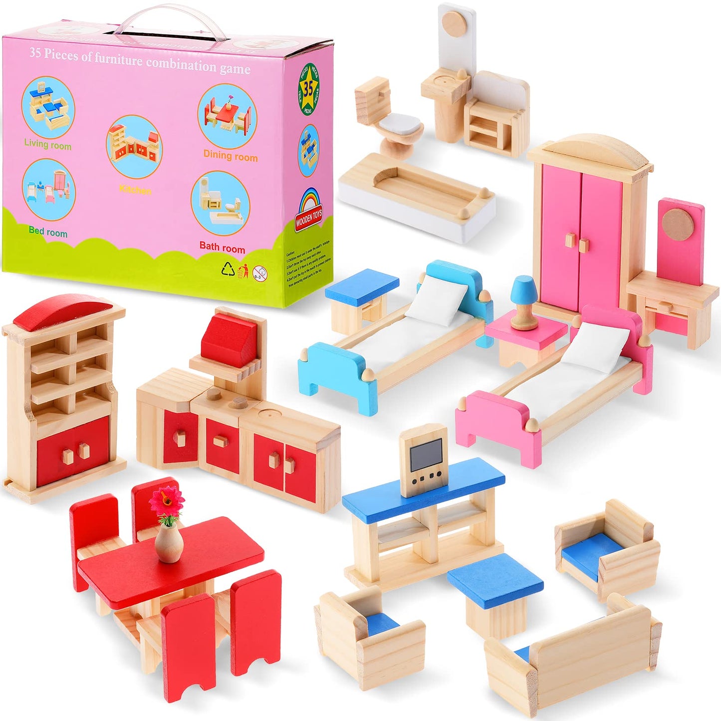 Muebles para casa de muñecas