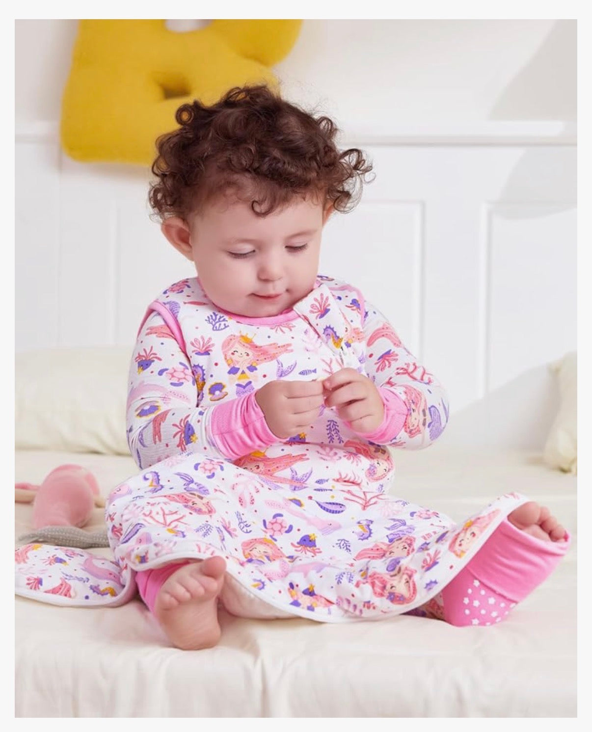 Saco de dormir de rayón hecho de viscosa de bambú 1.0 tog, 18-36 meses