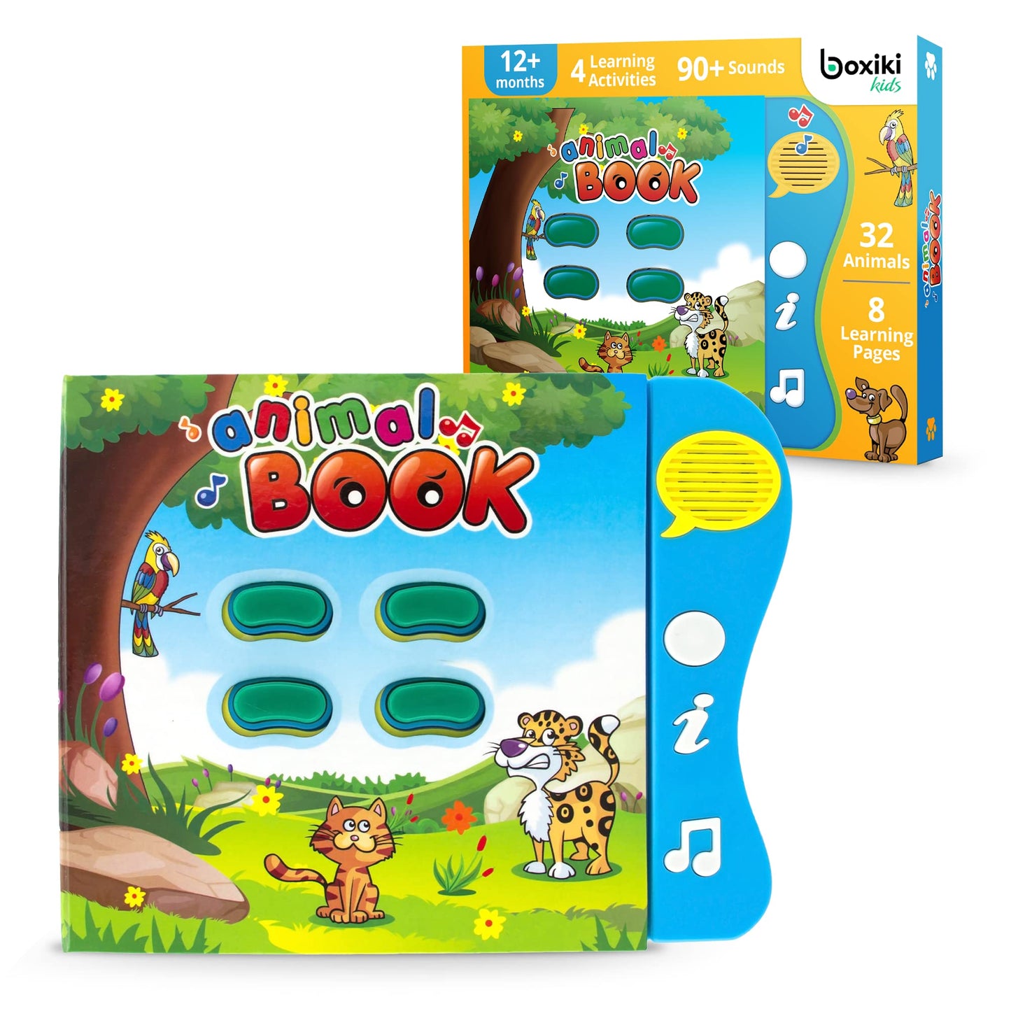 Libro con sonidos para aprender por Boxiki Kids