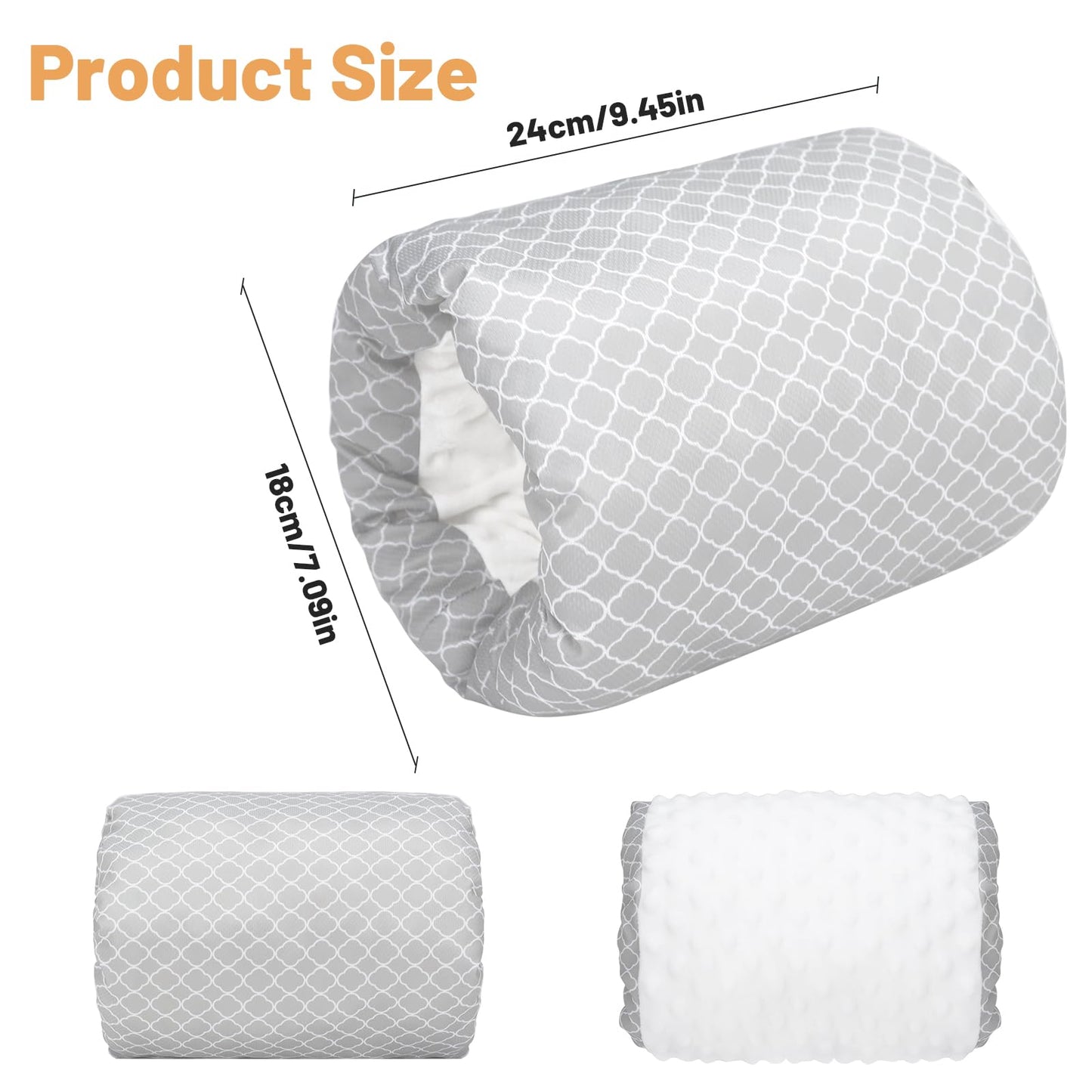 KAKIBLIN Almohada de brazo de lactancia para bebé