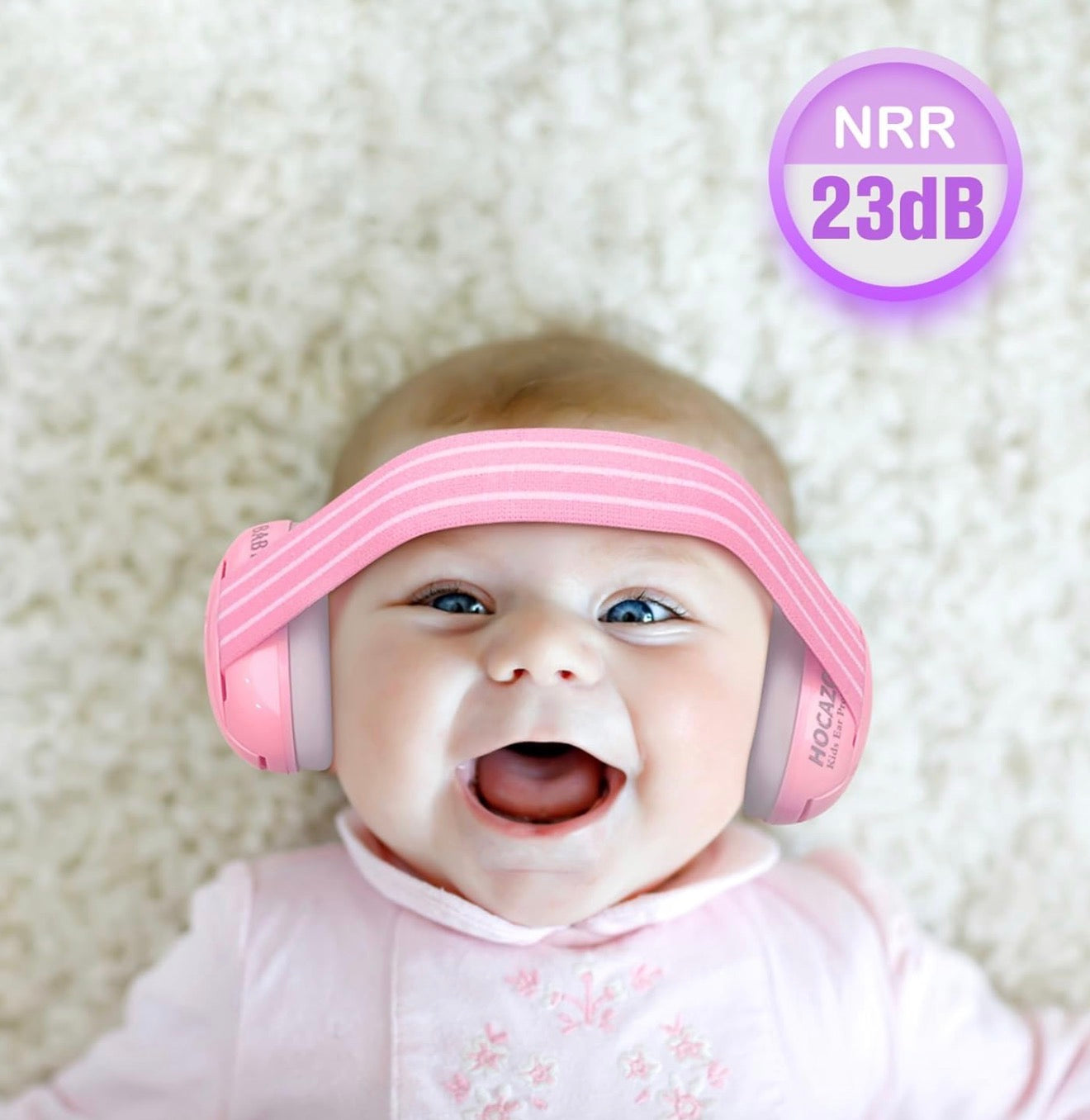 Protección auditiva para bebés: certificación CE y CPC para bebés de hasta 36 meses