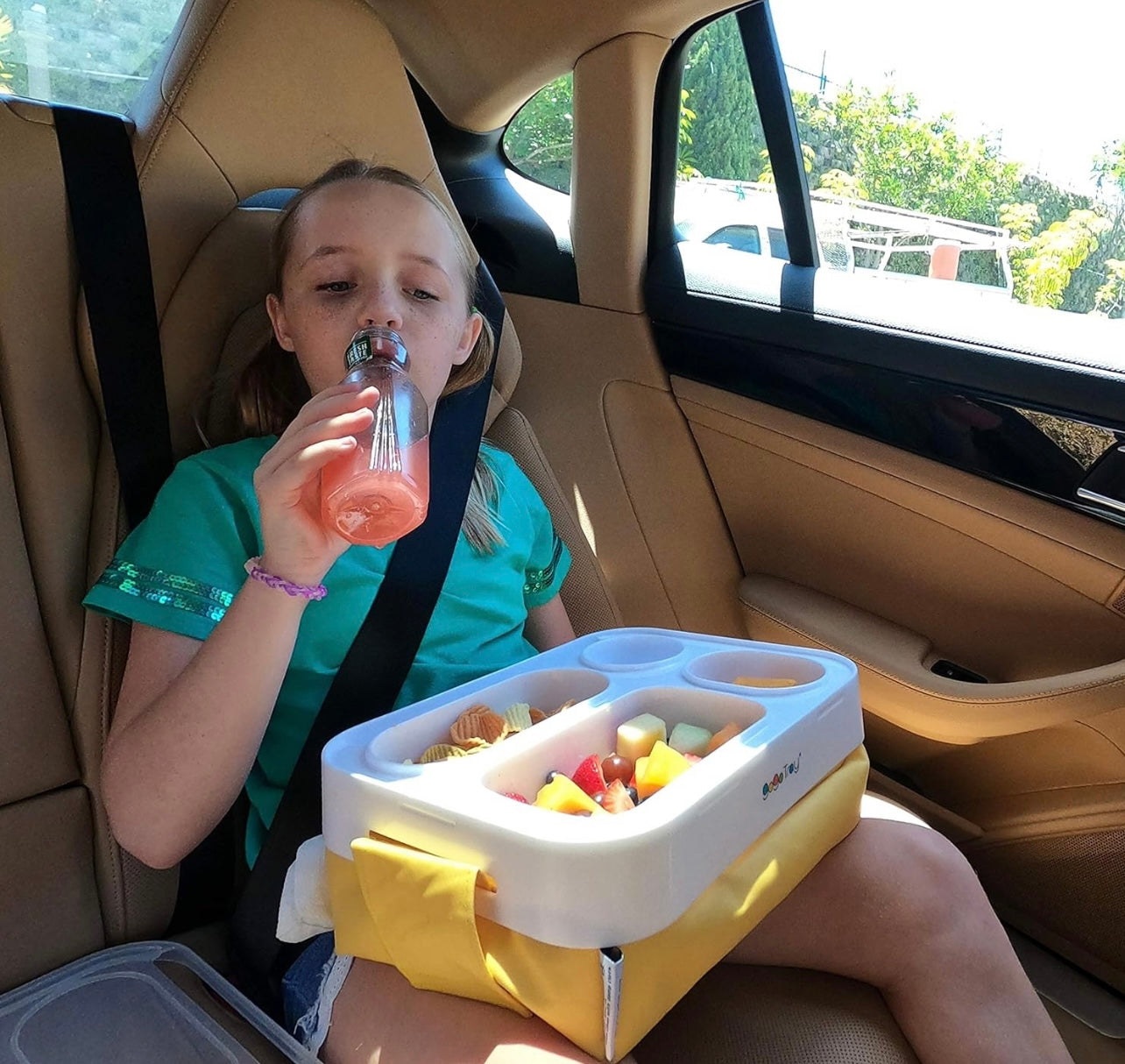 GoGoTray Bandeja GoGo portátil para comer en el automóvil