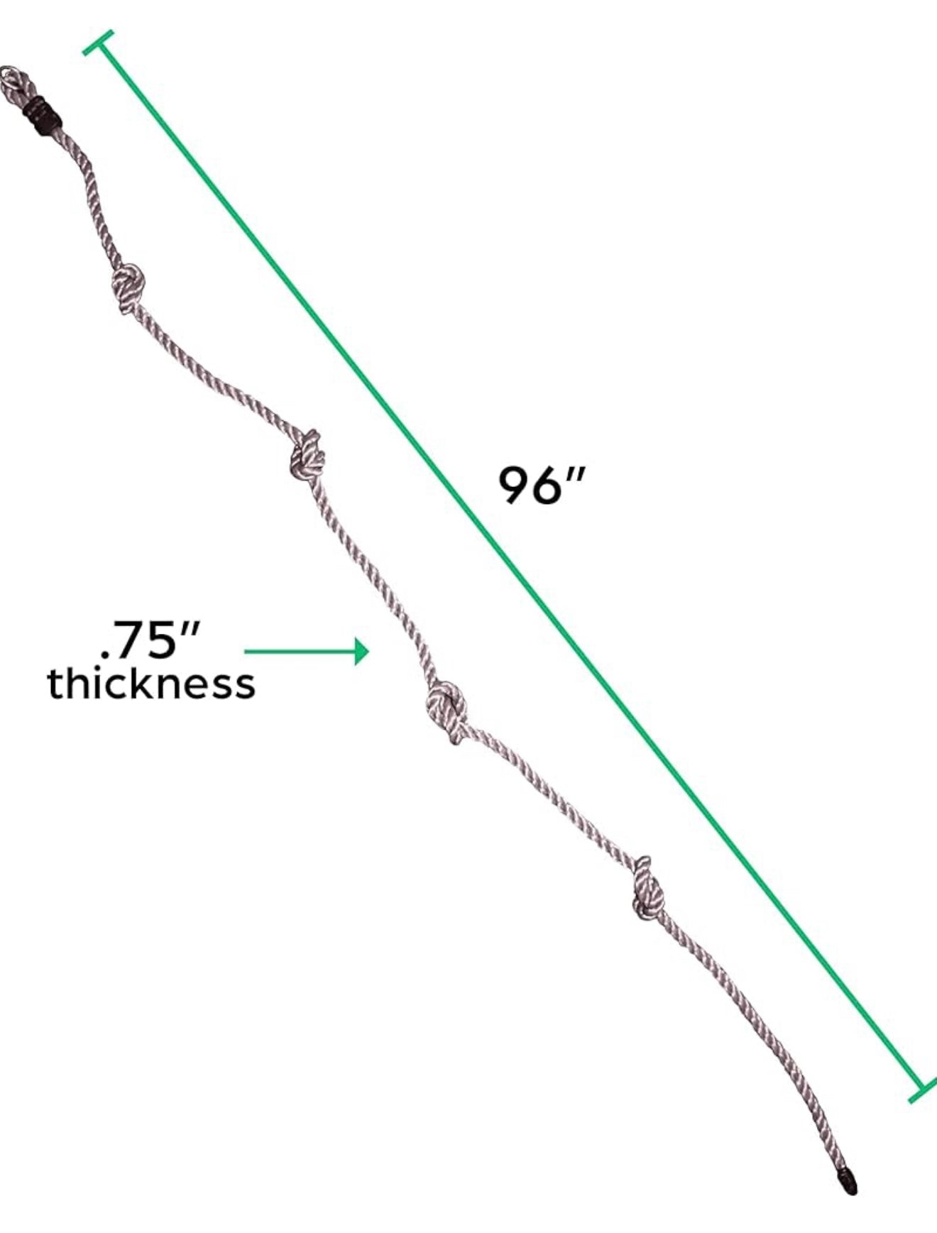 Presas de escalada Jungle Gym Kingdom para niños, 25 asas